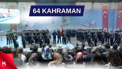 64 Kahraman Pilot Türk Hava Kuvvetleri’ne Katıldı!