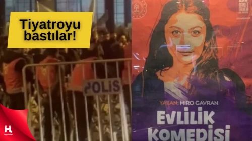 HÜDA PAR'ın Çağrısıyla Tiyatroya Protesto!