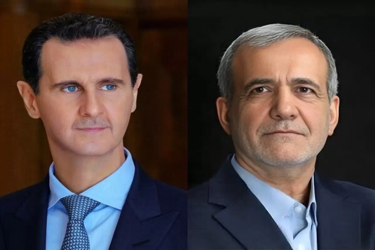 Pezeshkian, Bashar al-Assad discuss Syria over phone - Mehr News Agency