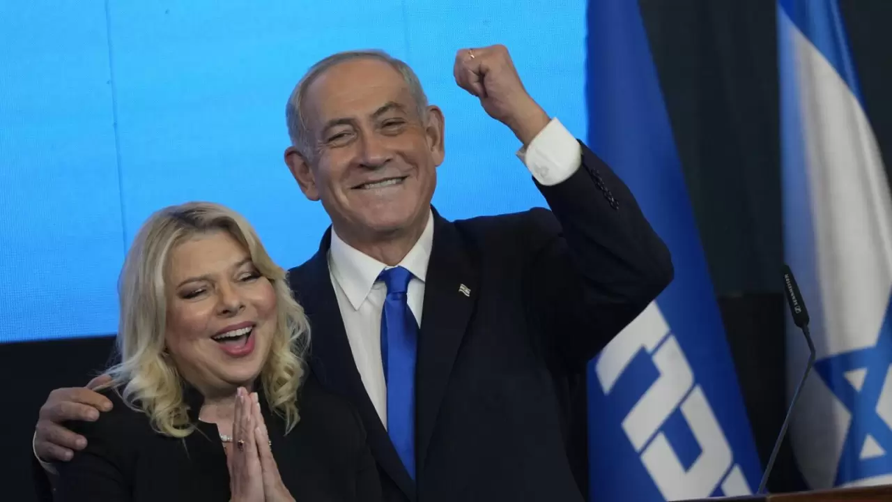 Why Sara Netanyahu's hair salon trip ended with riot police | AP News