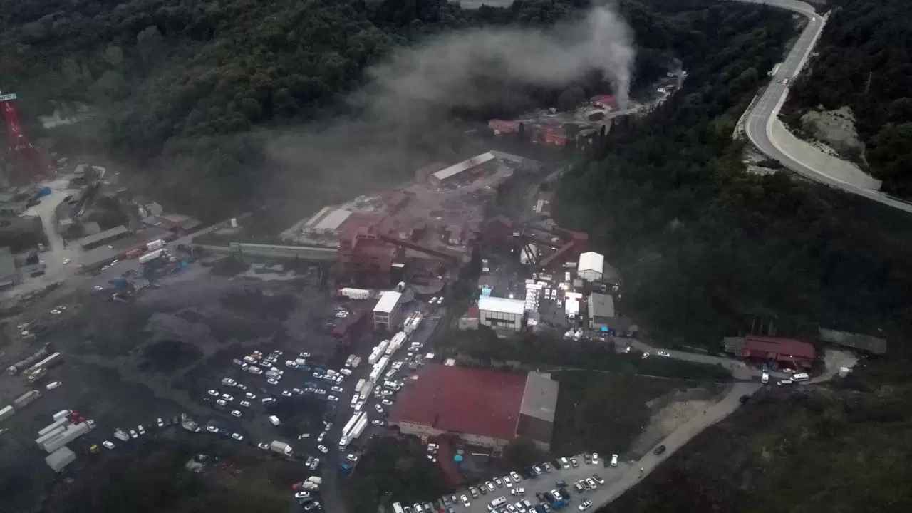 Amasra maden ocağındaki yangın kontrol altında